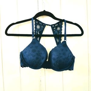 Aerie navy lace bra